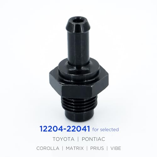 Image of PCV Valve 12204-22041 Valve Complete - Control, for Select Toyota Pontiac Models as Corolla | Matrix | Prius | Xa | Vibe etc., PCV Valve Replacement Automotive Accessories by KeeRoarin, 1 Pack