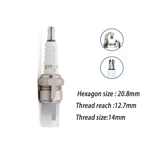 Bougie d'allumage E7TC 10 pour résoudre les problèmes de démarrage difficiles