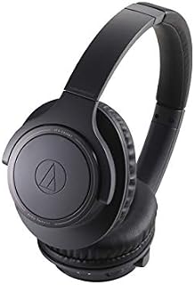 Audio-Technica ATH-SR30BTBK Bluetooth Wireless Over-Ear Headphones, Charcoal Gray