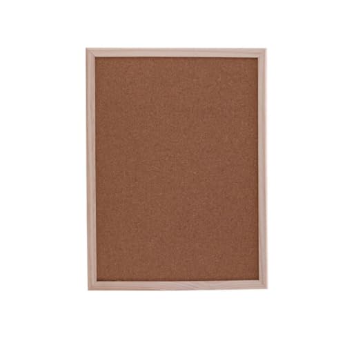 Zerodeko Tablero de Corcho para Pared Marco de Madera, Tablón de Anuncios Colgante Adecuado para Hogar y Oficina, Material Resistente y Diseño Práctico