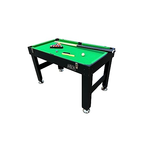 image for KICK Trio 48″ 3-in-1 Multi Game Table (Black) - Combo Game Table Set