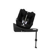CYBEX Gold Kinder-Autositz Sirona G3 Plus ohne Base, Ab ca. 3 Monaten bis 4 Jahre (Ab Geburt mit Neugeboreneneinlage), Max. 19 kg, 61-105 cm (Ab 40 cm mit Neugeboreneneinlage), Moon Black – Ansicht 3