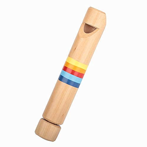 Fafeims Hölzerne Fipple Piccolo, pädagogische Holzflöte Instrument Kinder Spielzeug Geschenk