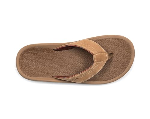 Image of Sanuk On the Rocks Men's Beach Sandals | Flip Flops for Men | Quick Dry Flip-Flop Slides | Supportive & Lightweight | Arch Support Footbed