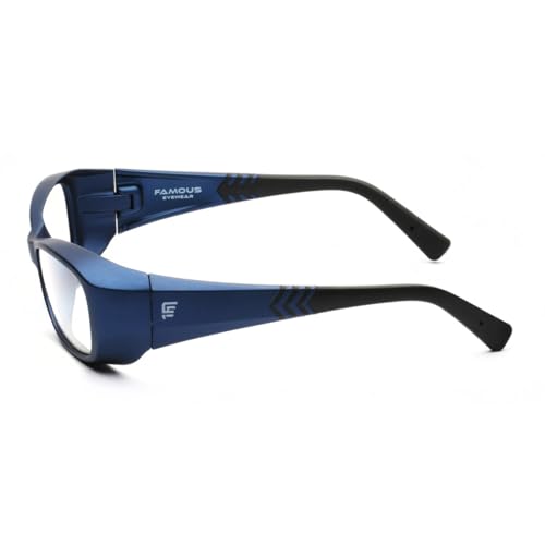 Image of FAMOUS Prescription safety eyeglass frames for men and women polycarbonate material