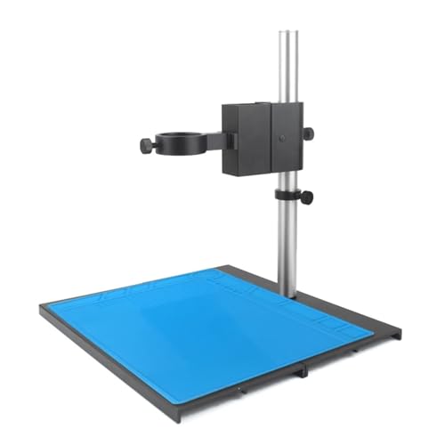 Support de mise au point de 40 mm réglable pour microscope USB HDMI et caméra