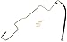 Edelmann 91601 Power Steering Pressure Hose