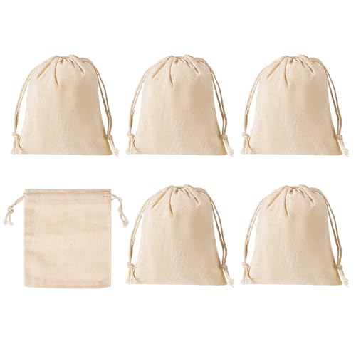Bolsa de regalo PATIKIL estilo 2 en lona resistente de 5 x 4 pulgadas