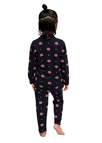 Image of 3BROS Kid's Pure Cotton Full Sleeves Night Suit /Dress for Boys /Girls Full Pajama & Top Sleep Suit Combo Set