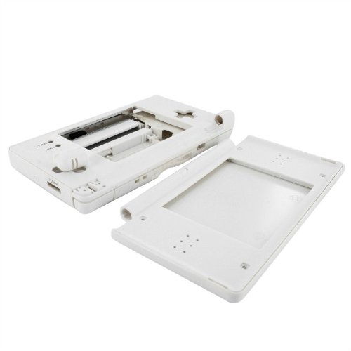 eForBuddy Full Replacement Housing Case with Screws for Nintendo DS Lite, White