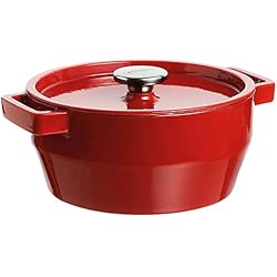 Cacerola Pyrex Pyrex Slow Cook - Cacerola De Hierro Fundido Redonda, 28 Cm, 6,3 L, Todos Los Fuegos