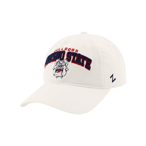 Fresno State Bulldogs NCAA Officially Licensed Hat Scholarship Classic White