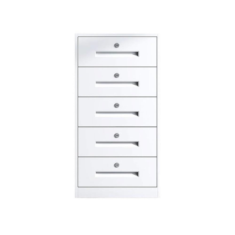 Aioneer White Steel Filing Cabinet With Increased Capacity For Home And Office Storage Multifunctional Office Cabinet For File Data Storage-One Size