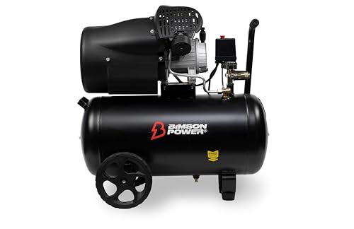 Bimson Power Air Compressor V-Twin 50 Litre Air Tank, Low Noise, 2200W / 3.0HP, 116 PSI, Oil Free Air Compressor, 292L /min, Portable, Lightweight, No Overheating,230V, 2 Year Warranty 6 Bimson Power Air Compressor V-Twin 50 Litre Air Tank, Low Noise, 2200W / 3.0HP, 116 PSI, Oil Free Air Compressor, 292L /min, Portable, Lightweight, No Overheating,230V, 2 Year Warranty - Image 6