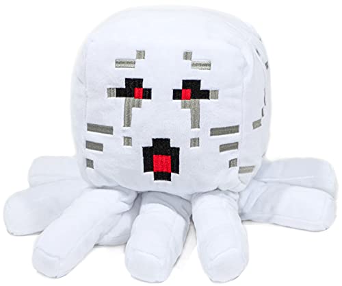 Image of Minecraft Ghast Plush Stuffed Pillow Buddy - Super Soft Polyester Microfiber, 15 inches (Official Minecraft Product) | 15 Inches, Official Product, Ultra-Soft Polyester, Stuffed Plushie, Spot Clean Only, Boys Gift