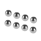 uxcell 10pcs 8mm Dia Steel Ball Bearing Electric Tool Accessories Silver Tone