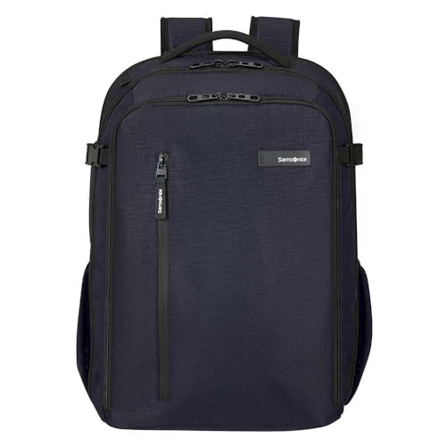 Samsonite Roader - sac à dos pour ordinateur portable extensible 17,3 pouces, 46 cm, 31,5 / 39,5 L, bleu (bleu foncé)