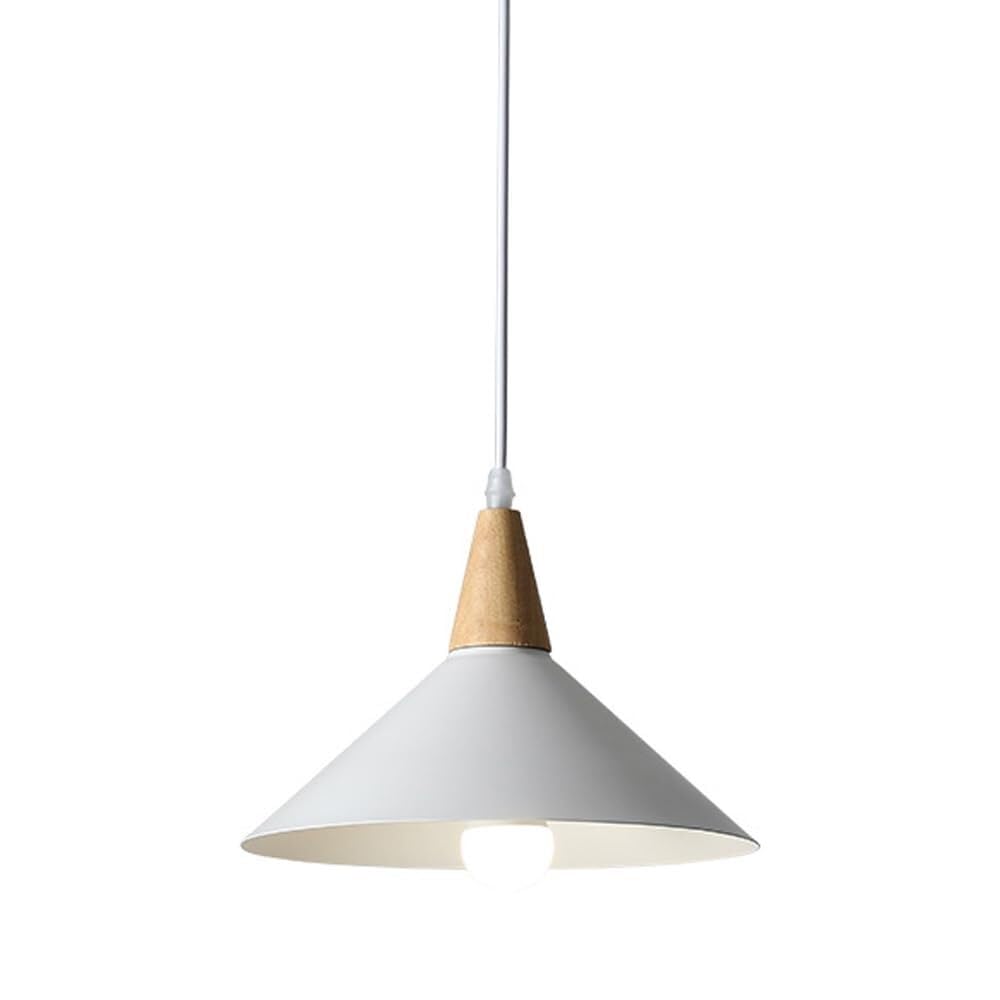 LYMSXAZOU Restaurant Pendant Lamp | Single Head Nordic Style Chandelier Modern Decorative Light for Café & Bedroom