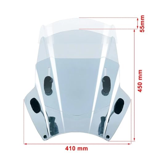 Déflecteur moto pour 700CL-X pare-brise réglable écran CLX700