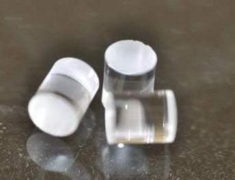 3pcs K9 Glass Cylinder Line Lens for laser module For Horizontal line (Φ5×10mm)