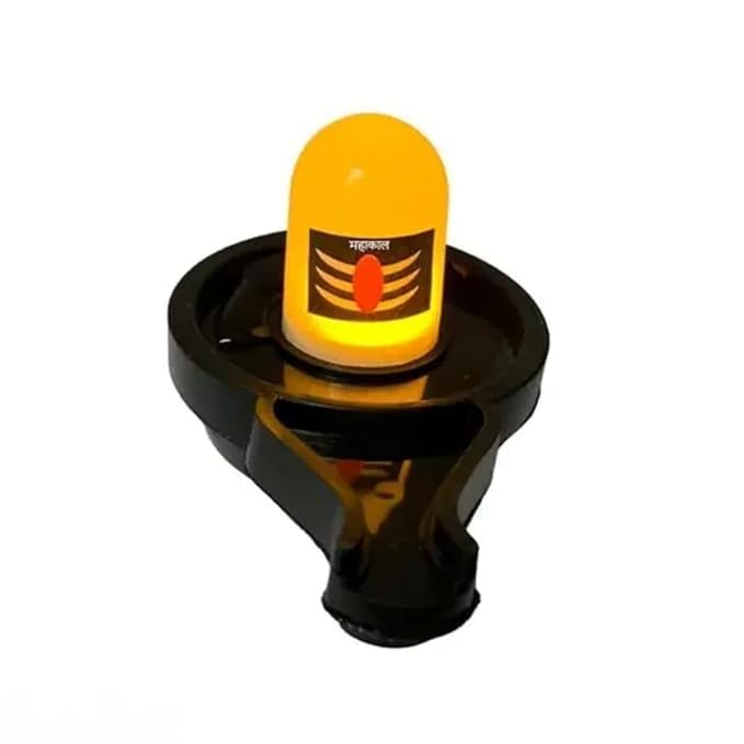 Star SAI Collection- Smart LED Water Sensor Shivling with Automatic Water Flow Fountain | Decorative Shivling with LED Light for Home Temple, Office, Pooja Room & Spiritual Decor-image-5