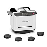 DrawPies Automatic Card shuffler and Dealer 2-in-1 Machine 2025, 1-12 Player, Rotatable 360°, Remote Card Calling, Ultra Quiet, Rechargeable, for Board Games and Poker, Casino Card, UNO, Five Crowns