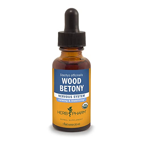 Herb Pharm Certified Organic Wood Betony Liquid Extract - 1 Ounce (Dwood01) #TOP17