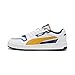 Produktbild PUMA Unisex Court Classic Street Sneaker, White Archive Gold Persian Blue, 47 EU