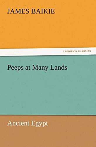 Peeps at Many Lands: Ancient Egypt