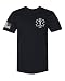 Police K-9 Uniform Costume Halloween Unisex T-Shirt, L, Black