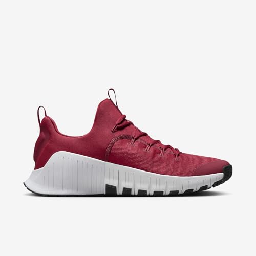 Nike Nike Free Metcon 6 (Team Bank) Men's Workout Shoes (HM3754-602, Team Crimson/Black/White) Size 8