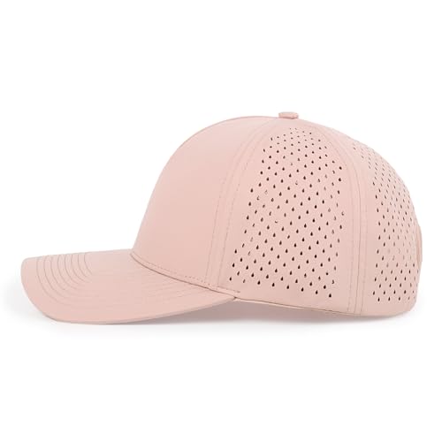 Image of Quick Dry Baseball Cap Curved Brim Mesh Snapback Hat for Men Women
