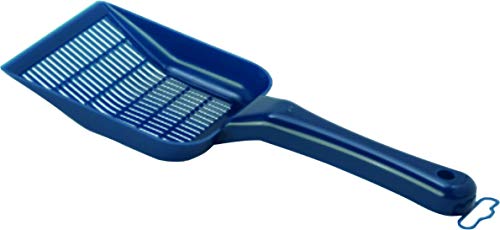 Moderna Small Grid Scoop - Cat Litter Scoop, 28 x 10.6 cm, Blueberry Color