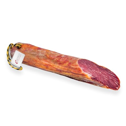 Medio Lomo de Cebo Ibérico 50% Raza Ibérica Certificado - Elaboración Tradicional - Curación Natural - Entre 500 y 650 g - Apto para celíacos - EIbérico