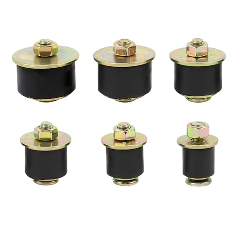 Wuyaoyao 6PCS Rubber Expansion Plug, 3/4
