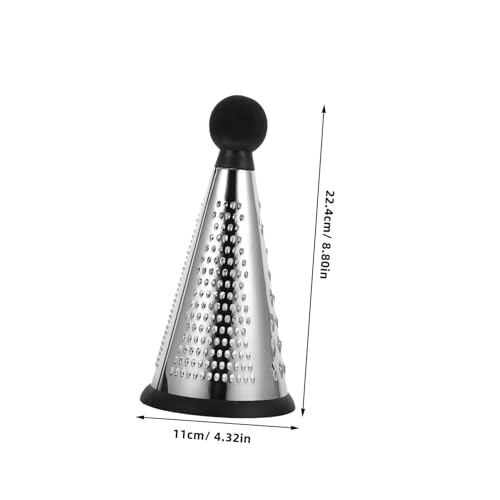 Rallador cónico de acero inoxidable para cocina miniatura 2