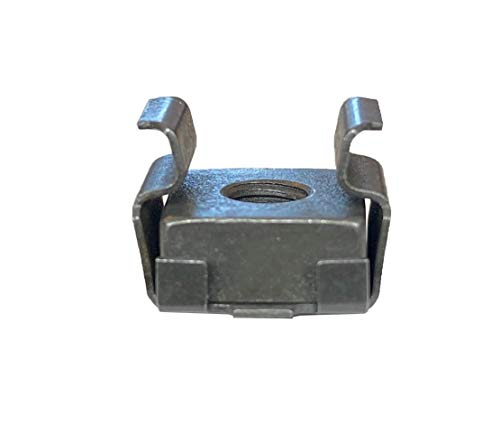 Rackgold® Black 10-32 Cage Nuts 25 Pack - Usa Made #TOP2