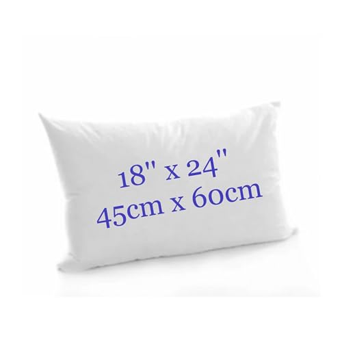 Rectangular Oblong Hollowfibre Cushion Pads Inner Inserts - Bounce Back Cushions (18x24)