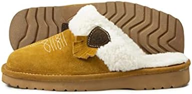 ARIAT Women's Indoor & Outdoor Rubber Bottom Jackie Square Toe Slippers, Tan, 7