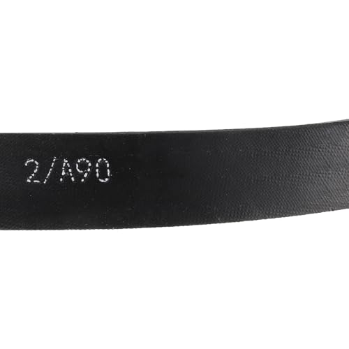Image of uxcell 2 /A90 or 2 /4L920 Banded V-Belt Classic Wrapped Rubber, 2 Banded /2 Ribs, A Profile, 90 inch(2286mm) Inside Circumference