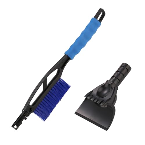 雪削りスクレーパー - 取り外し可能なフロントガラス用冰雪スクレーパー,多機能雪かきブラシ ドライブウェイ アウトドア トラック 通勤 駐車場 自宅 冬 自動車用 - 冬季通勤トラック朝駐車家庭フロントガラスドライブウェイ屋外車用