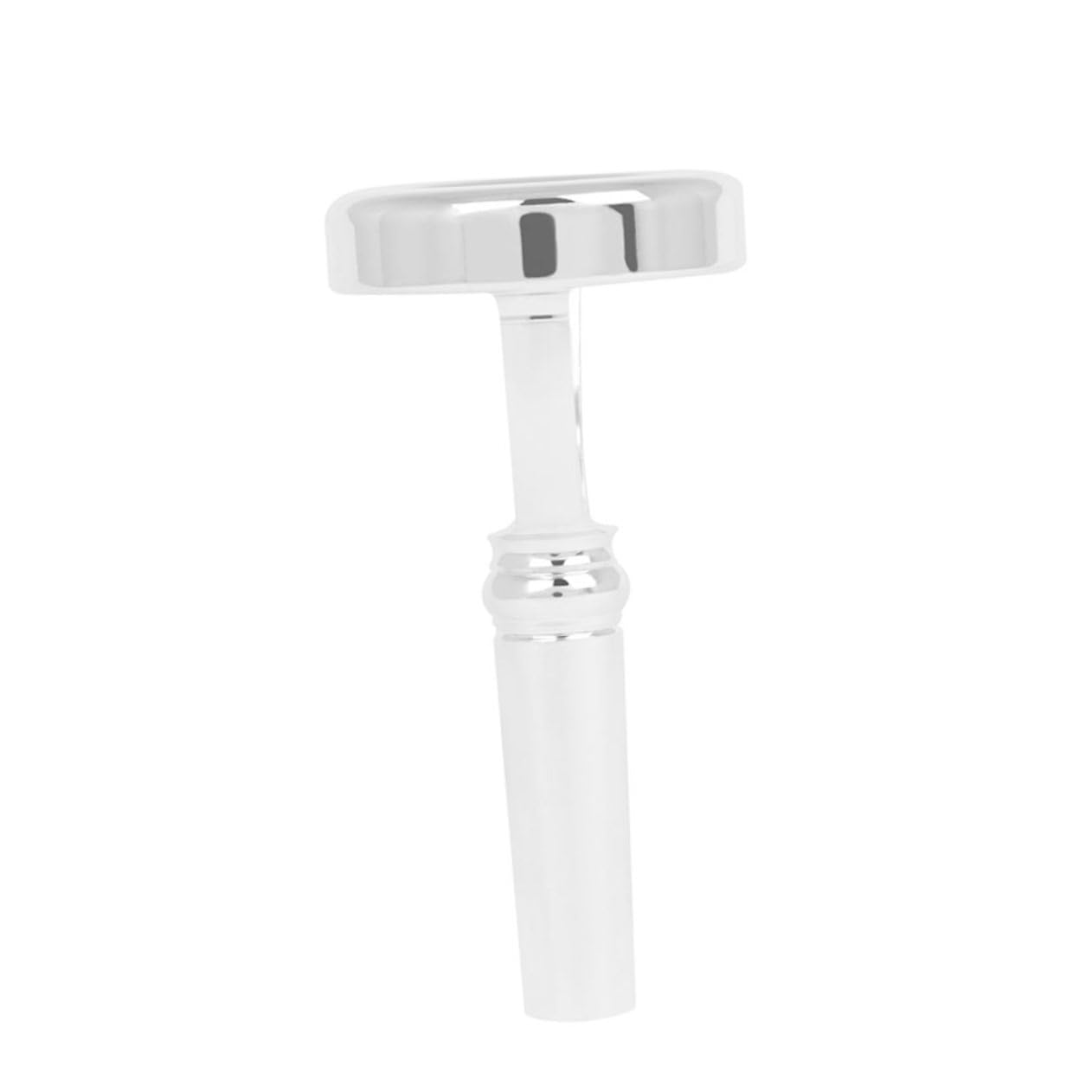 Abaodam Tuba Mouth Exerciser Brass Accessory for Musical Tuba Practice Silver Finish