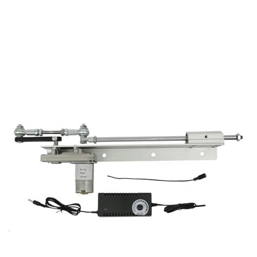 Mini actuador lineal telescópico DC24V ajustable de 3-15cm para proyectos con rosca M8 2