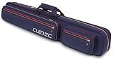 Cuetec Pro Line 95-755 4Bx8S Navy Blue w/Red Piping Billiards Pool Cue Case