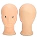 ZJchao Bald Mannequin Head, Practice Training Makeup Head for Wig Hat Making Wigs Display Makeup Exercises Bald Manikin Head Head Hat Display Wig Salon Training Mannequin Head Model 49cm(#2)