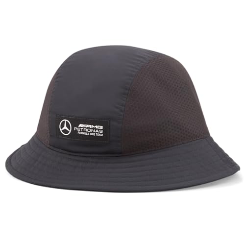 PUMA Mercedes AMG Petronas F1 Bucket Hat, Black, S/M