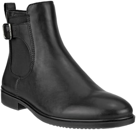 ECCO Women's Dress Classic Chelsea Buckle Ankle Boot, Black, 7-7. 5 | Image 5