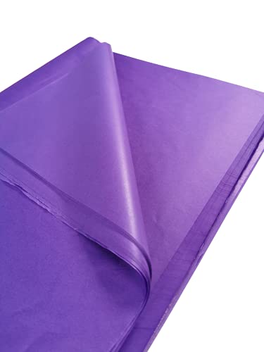 Be Creative 25 violette Seidenpapierbögen, säurefreies Seidenpapier, Kunst-Seidenpapier, Geschenkpapier, Seidenpapier für Dekorationen