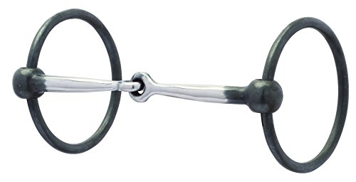 Bague mors acier noir Weaver Cuir 25–1884 pour vos randonnées et entraînements au quotidien
