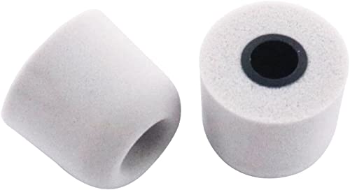 Image of JNSA Replacement for WF 1000XM4 Silver 1000XM5 Memory Foam Ear Tips Noise Canceling Foam Eartips Ear Plug Ear Tip Foam Ear Caps M Size 3 Pairs, [Fit in Case], Silver,Medium Size (FoamXM4S3PM)